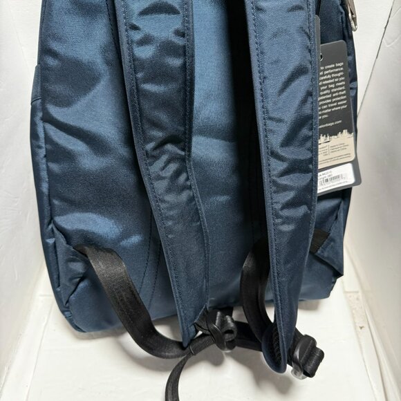 Travelon Anti-Theft Classic Backpack Brand New Navy - Picture 9 of 10